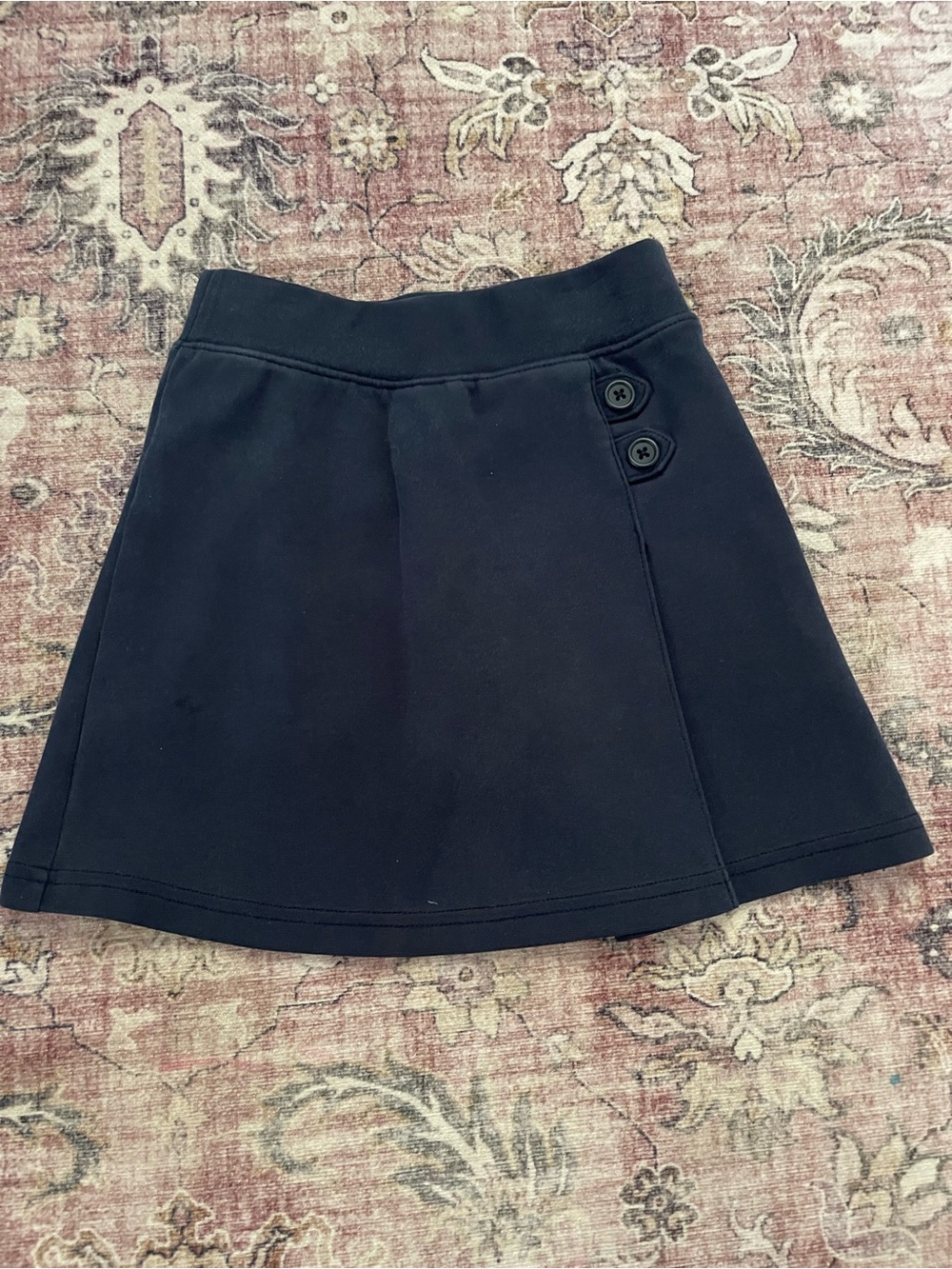 Cat & Jack uniform Skort with Side Button Detail